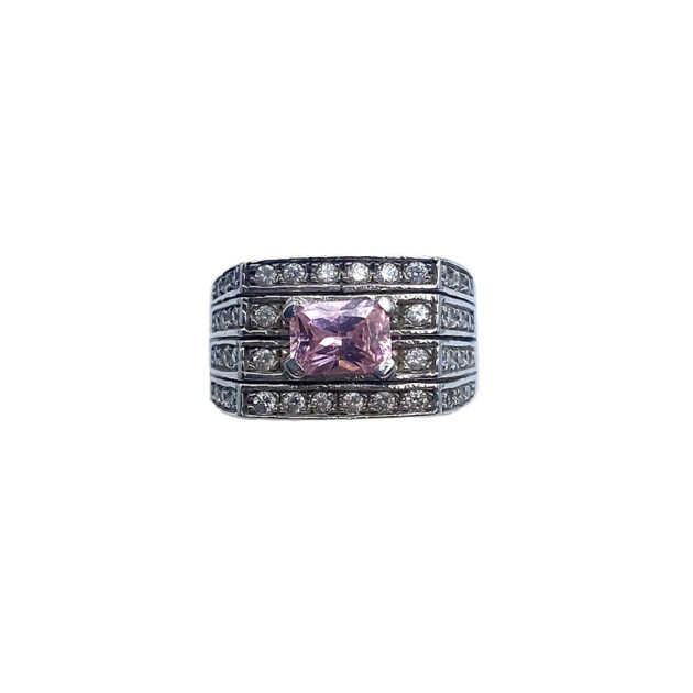 925 Silver Ring and  Amethyst Stone
