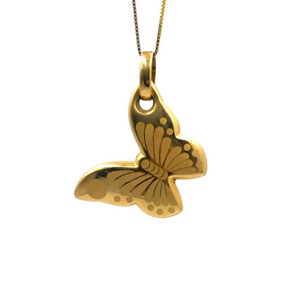 Hanging Butterfly made of K22 gold
